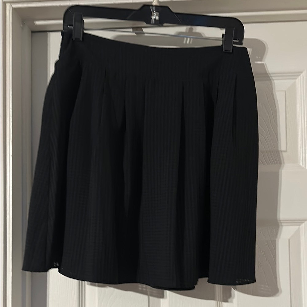 A New Day Black Mini Skater Skirt sz MD (nwt)